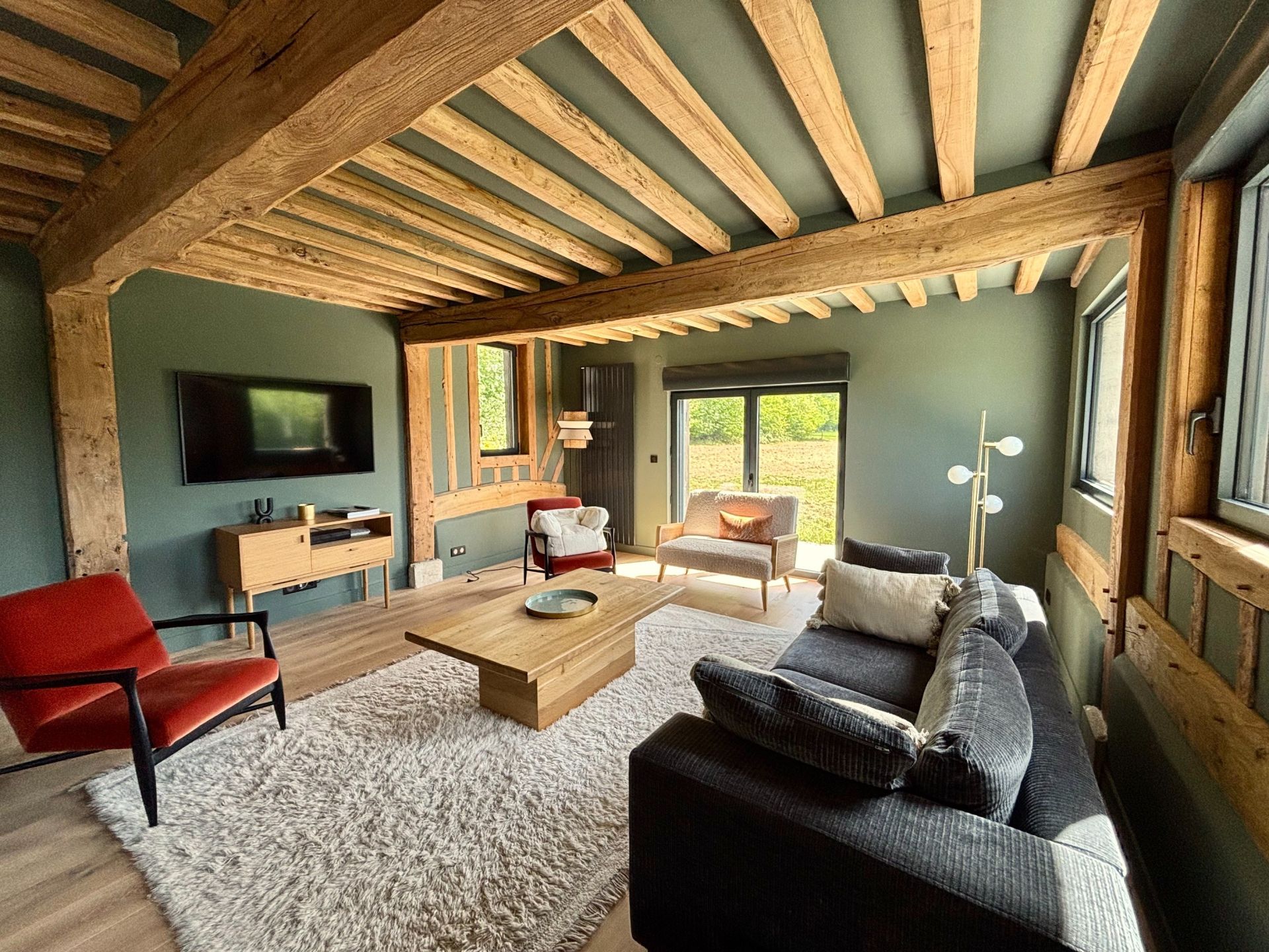 maison de luxe 6 Pièces en location saisonnière sur GLANVILLE (14950)