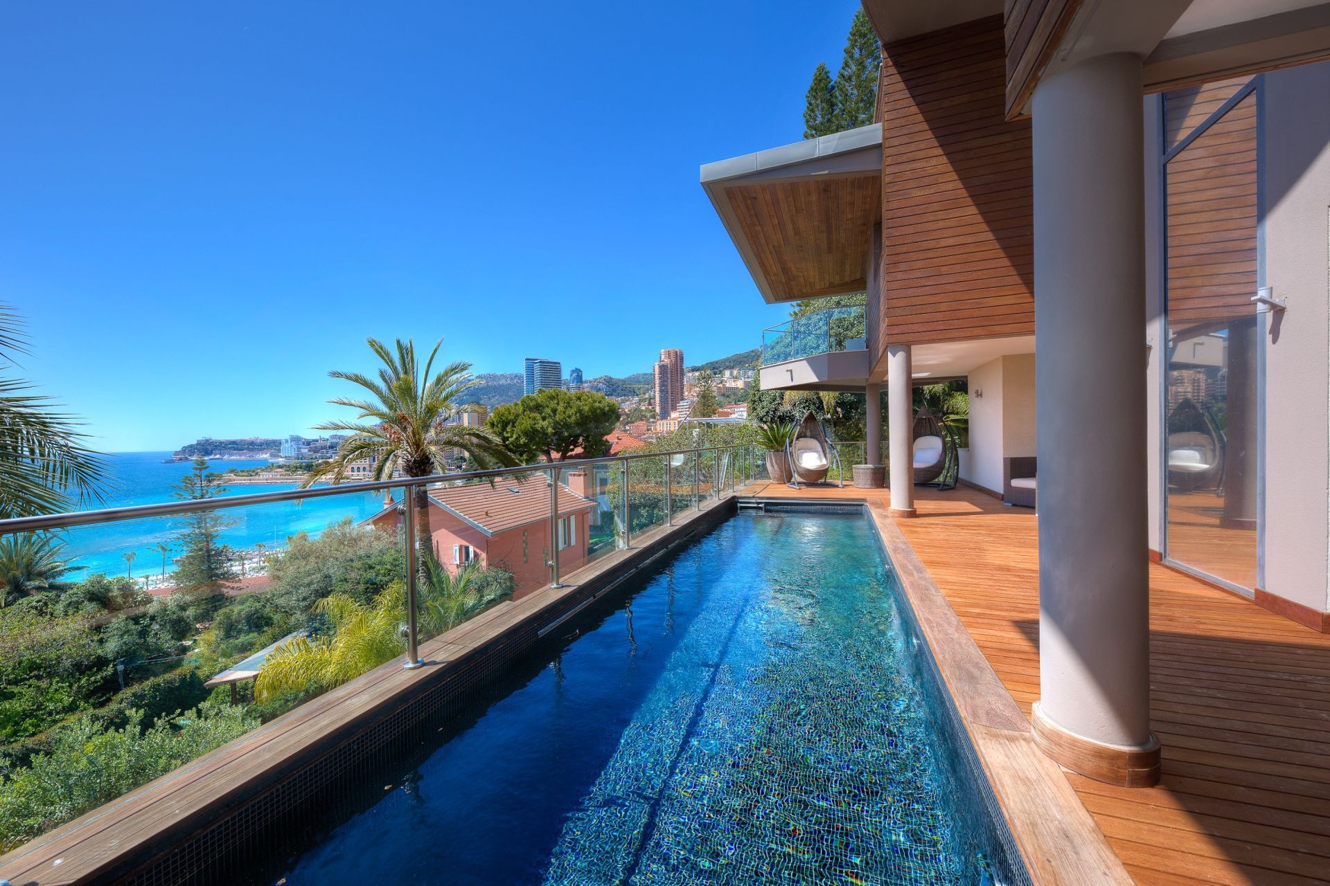 contemporary house 10 Rooms for sale on ROQUEBRUNE CAP MARTIN (06190)