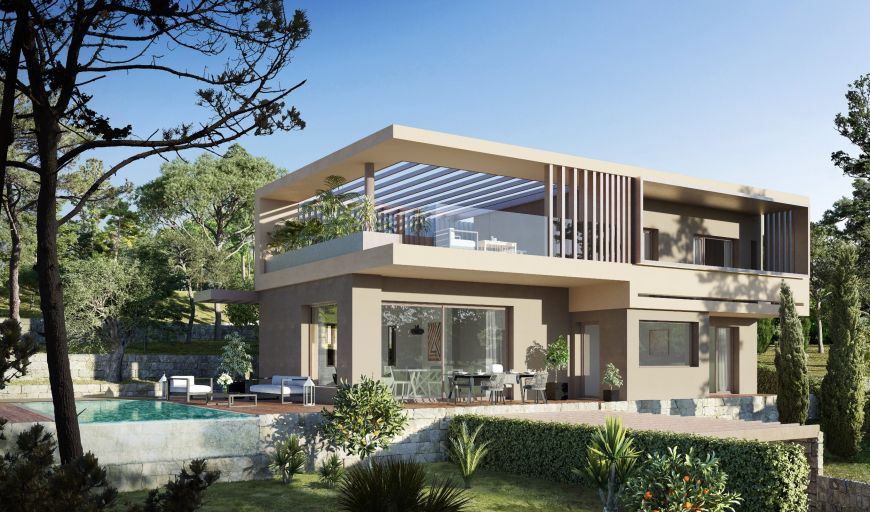 maison contemporaine 4 Pièces en vente sur MOUGINS (06250)