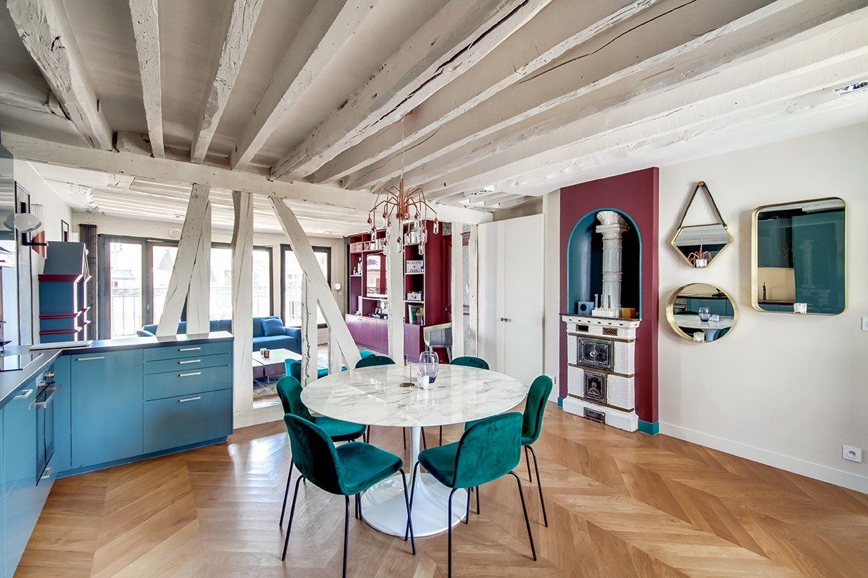 luxury apartment 2 Rooms for sale on PARIS (75004)