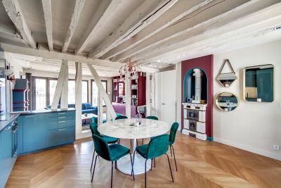 Vente Appartement de luxe Paris 4 2&nbsp;Pièces 71.54&nbsp;m²