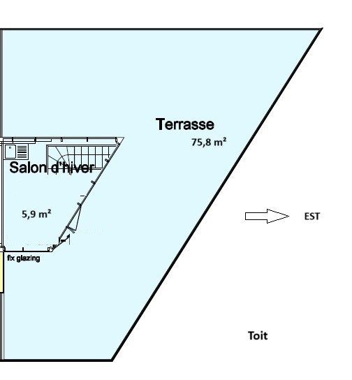 luxury apartment 4 Rooms for sale on NANTERRE (92000)