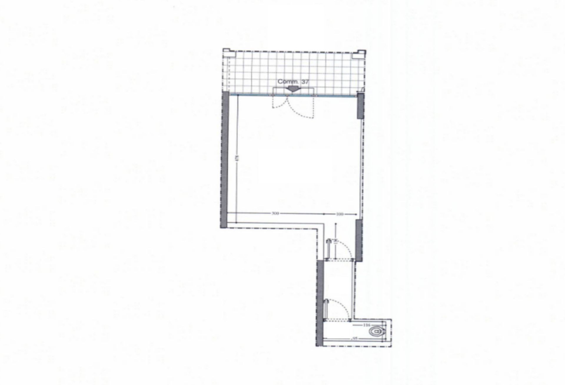 luxury apartment 1 room for rent on MONACO (98000)