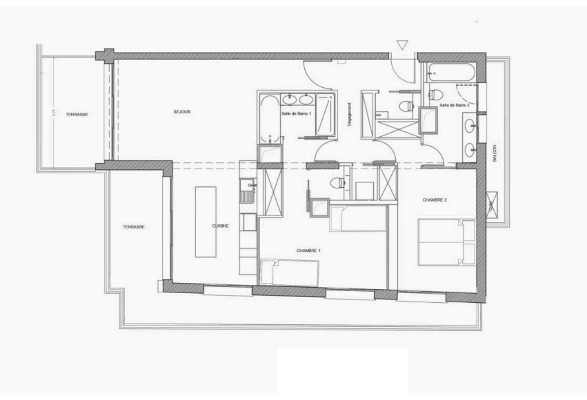 appartement de luxe 3 Pièces en vente sur MONACO (98000)
