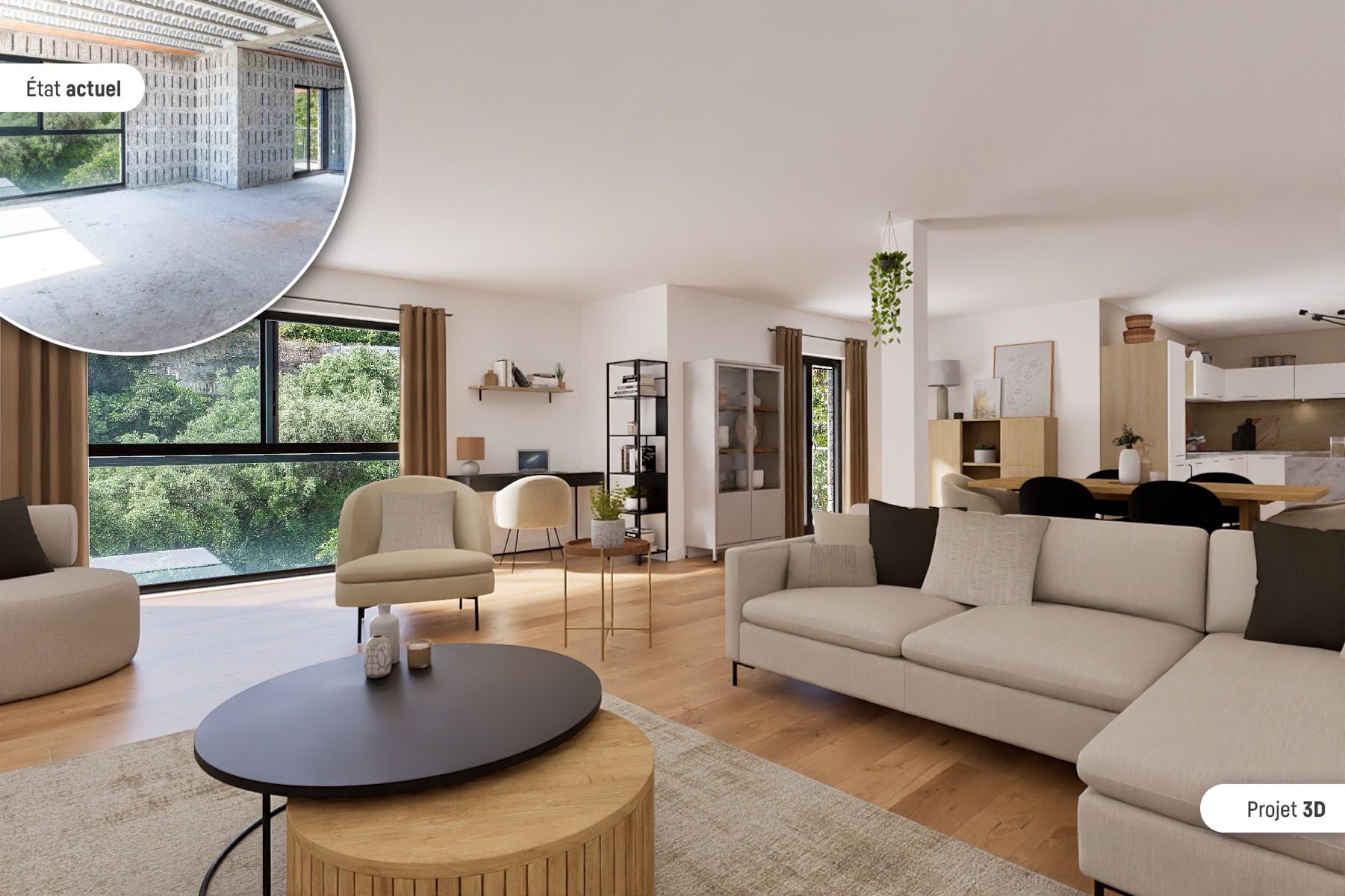 maison contemporaine 5 Pièces en vente sur MENTON (06500)