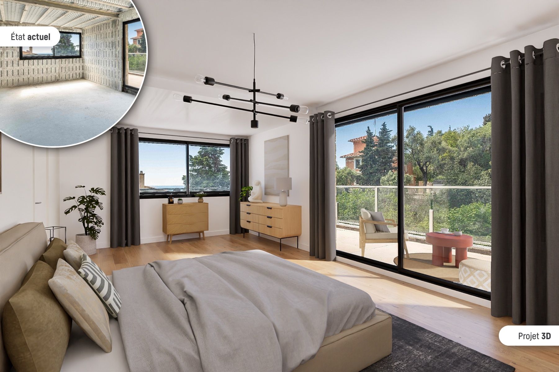 maison contemporaine 5 Pièces en vente sur MENTON (06500)