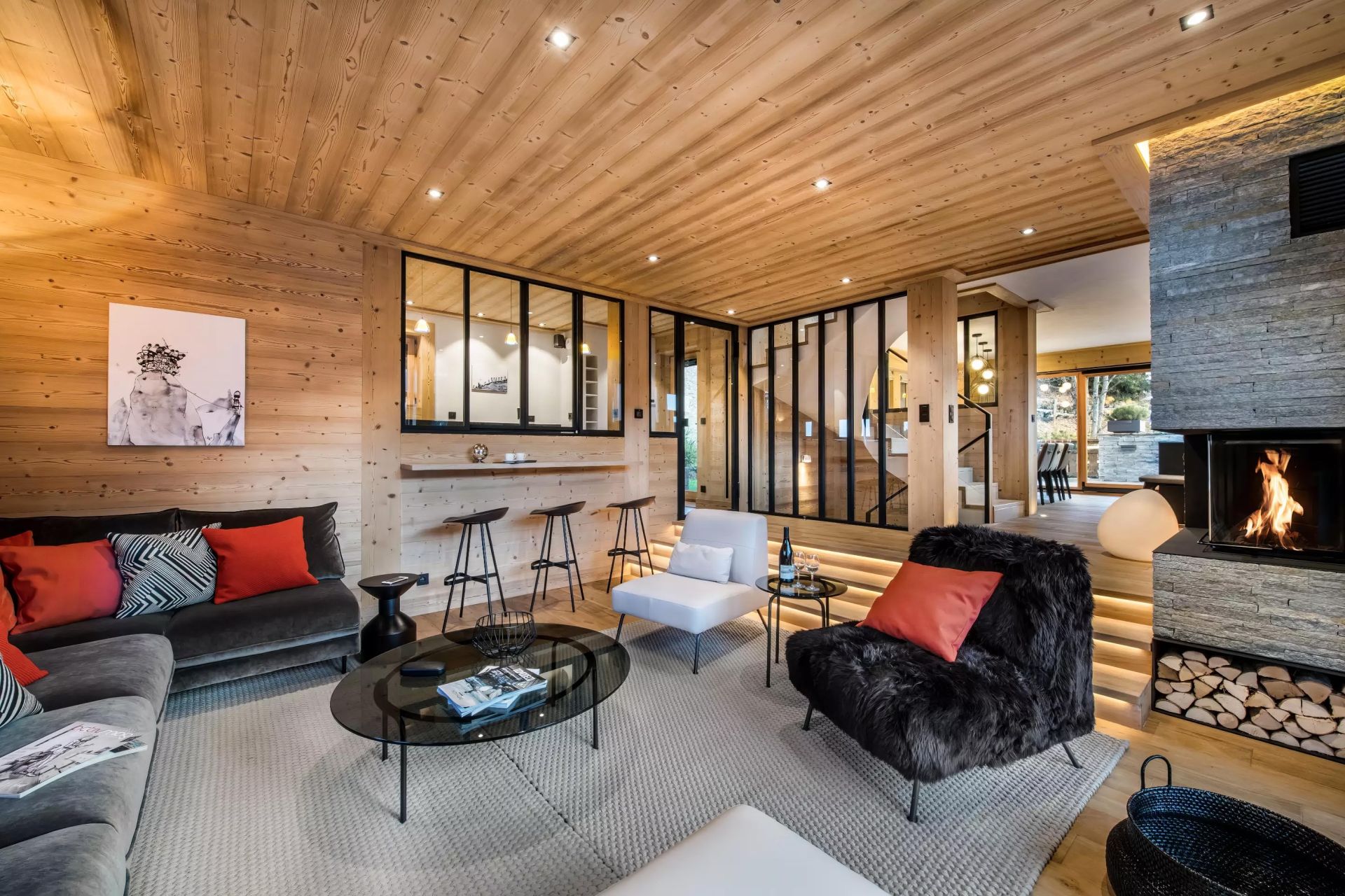 chalet de luxe 8 Pièces en location saisonnière sur MERIBEL LES ALLUES (73550)