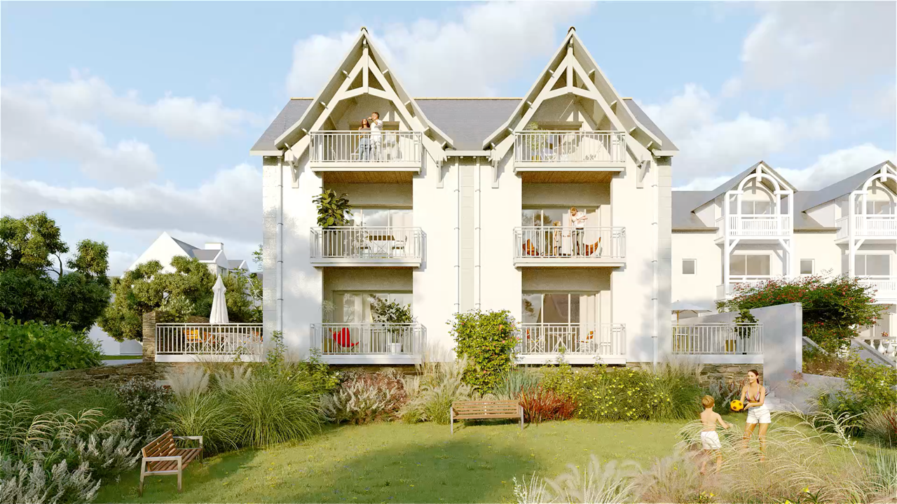 luxury apartment 6 Rooms for sale on BENODET (29950)