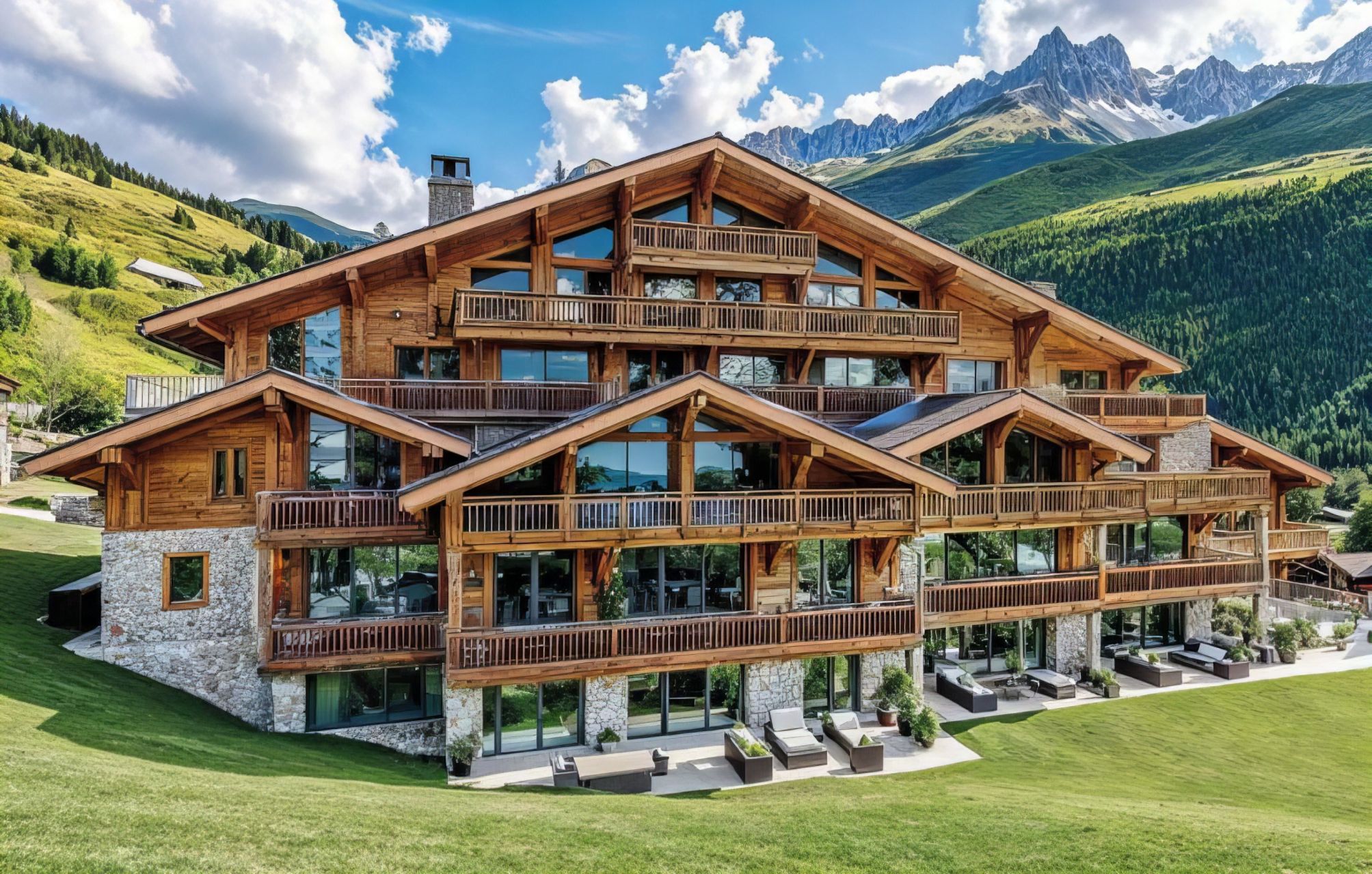 luxury apartment 5 Rooms for sale on MERIBEL LES ALLUES (73550)