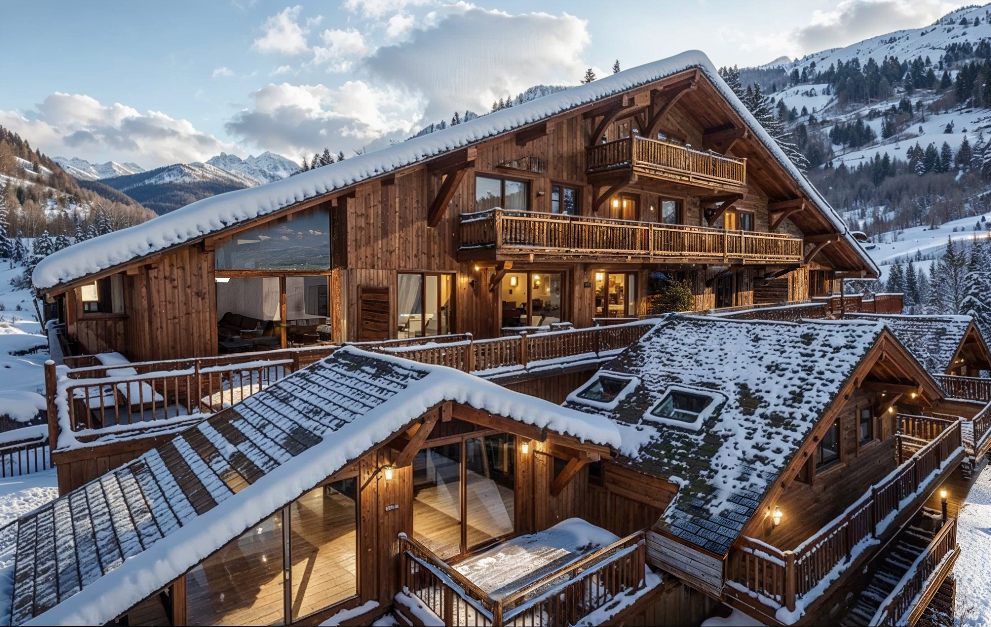 luxury apartment 5 Rooms for sale on MERIBEL LES ALLUES (73550)