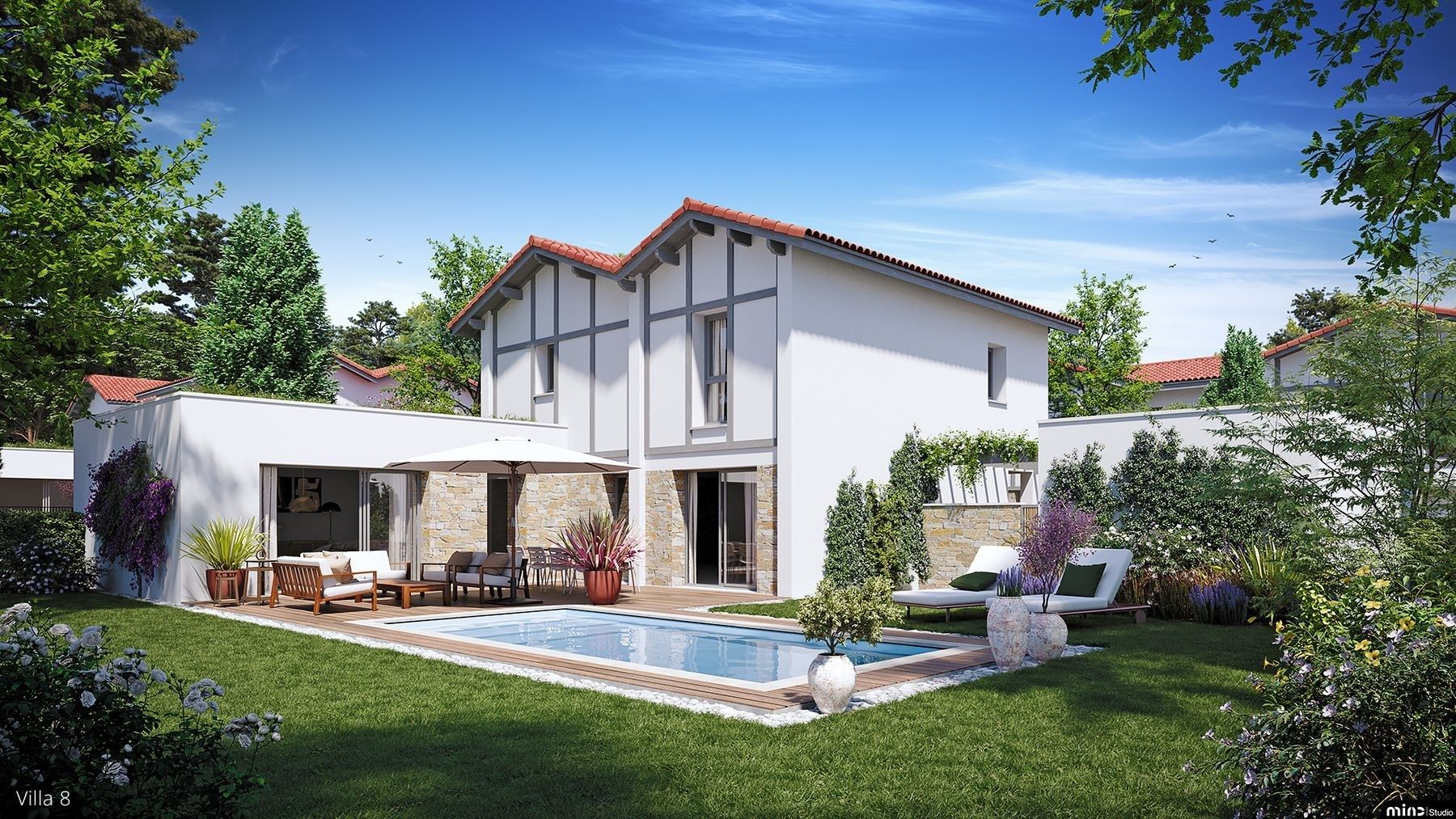 luxury house 6 Rooms for sale on ANGLET (64600)