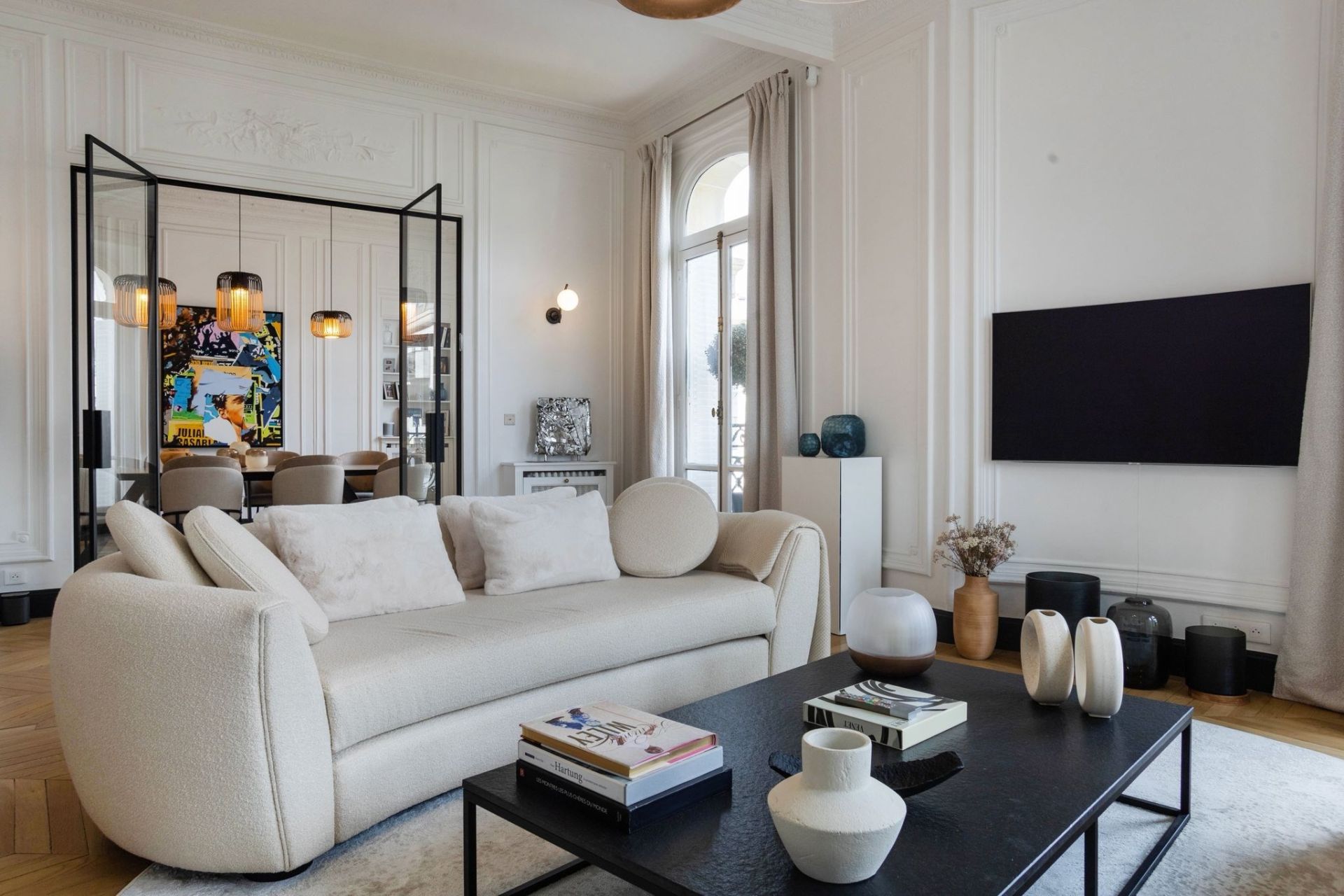 luxury apartment 5 Rooms for rent on PARIS (75017)