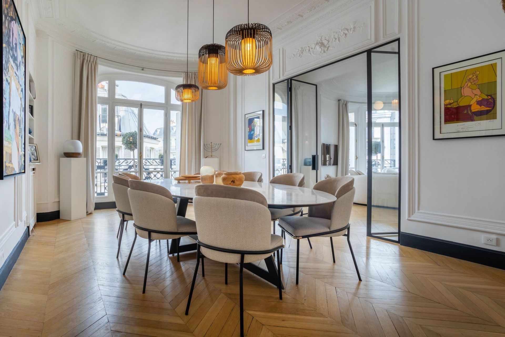 luxury apartment 5 Rooms for rent on PARIS (75017)