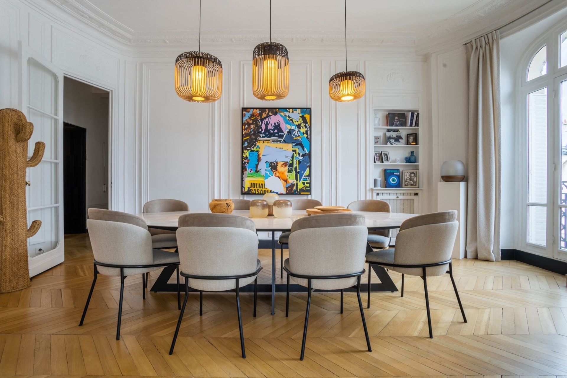 luxury apartment 5 Rooms for rent on PARIS (75017)