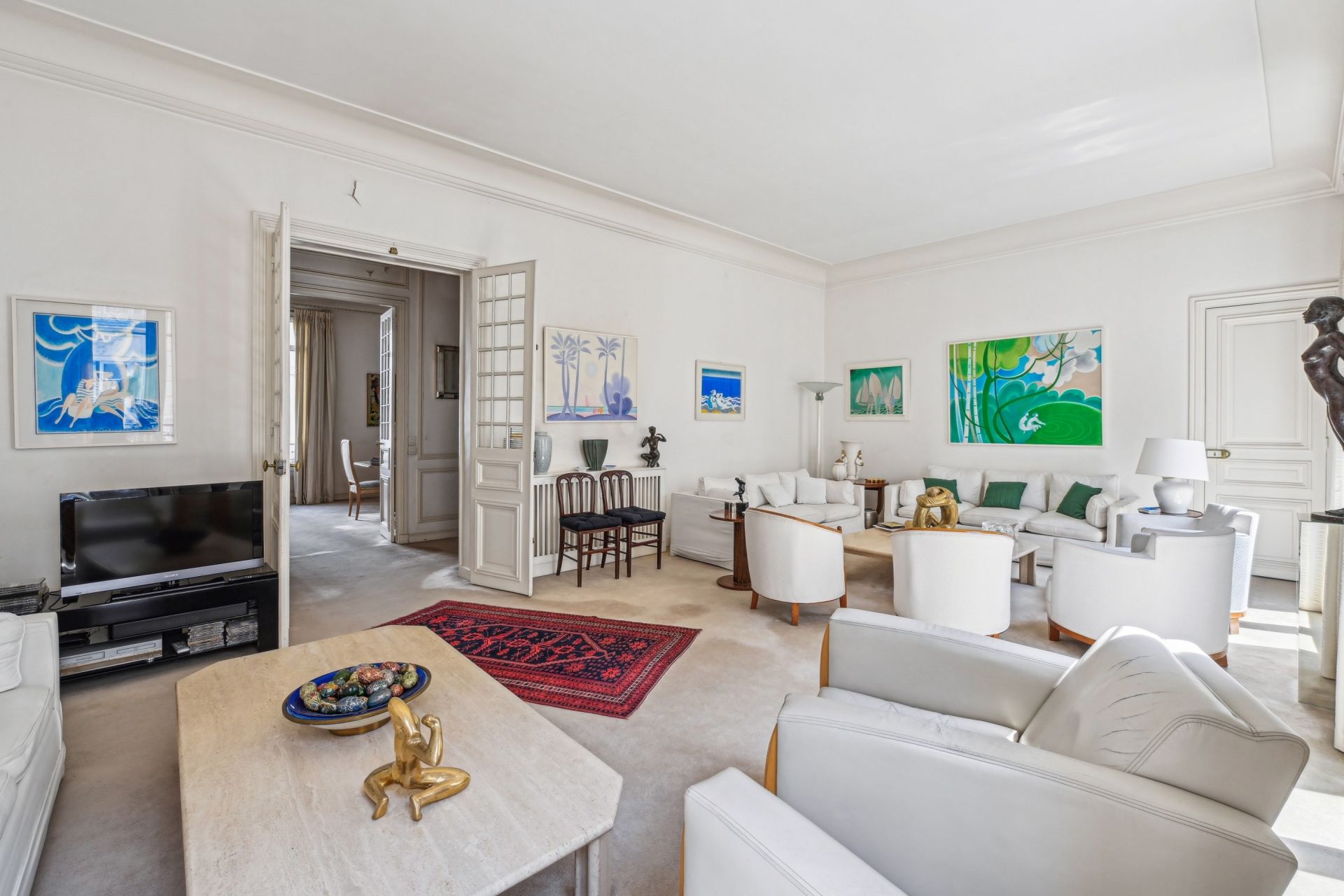 luxury apartment 6 Rooms for sale on PARIS (75017)
