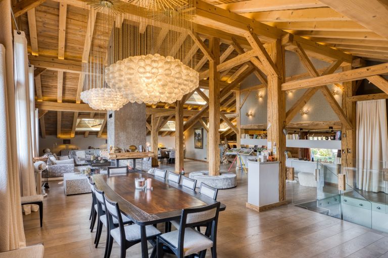 chalet de luxe 8 Pièces en location saisonnière sur MEGEVE (74120)