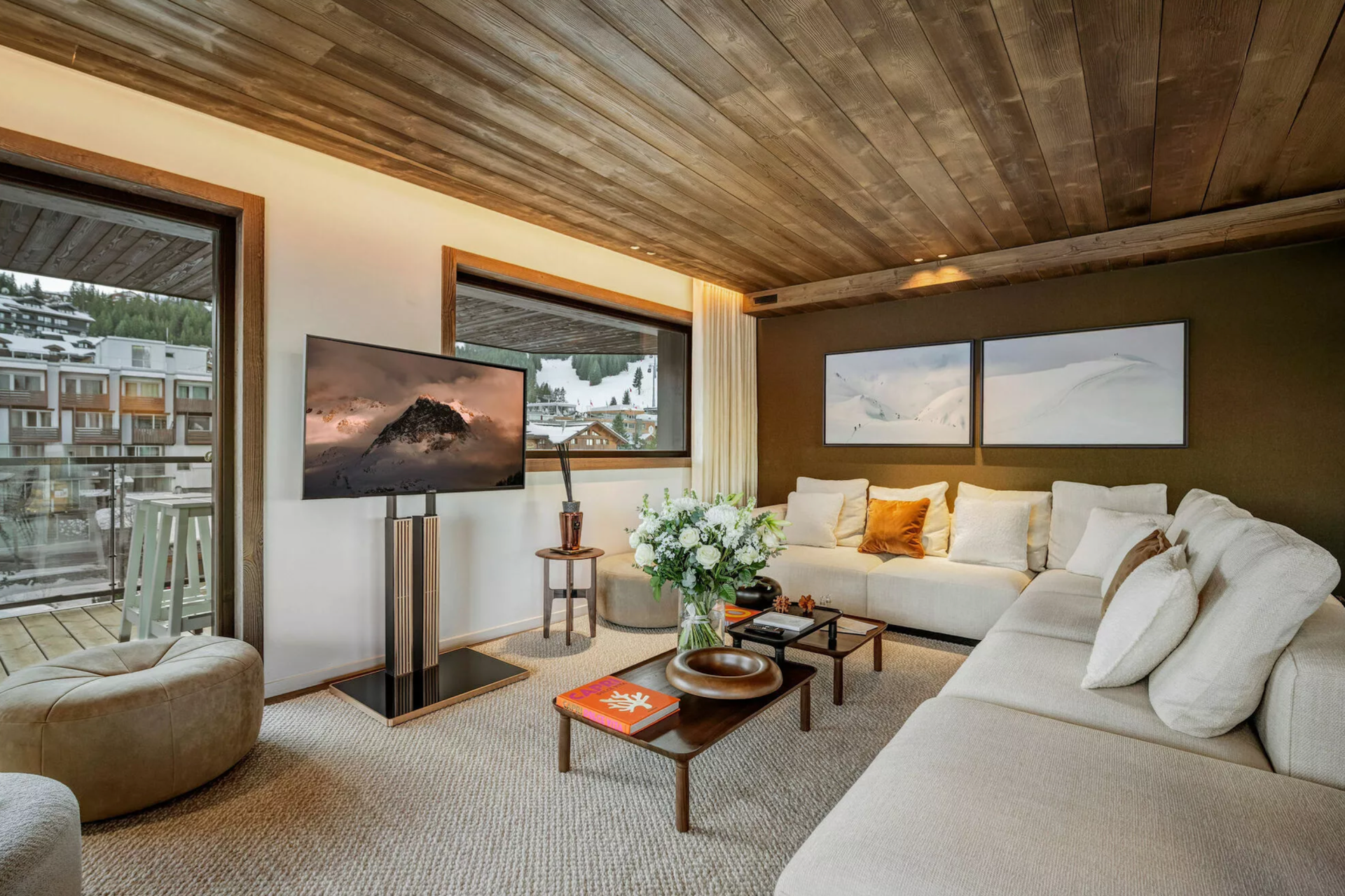 luxury apartment 6 Rooms for seasonal rent on COURCHEVEL (73120)