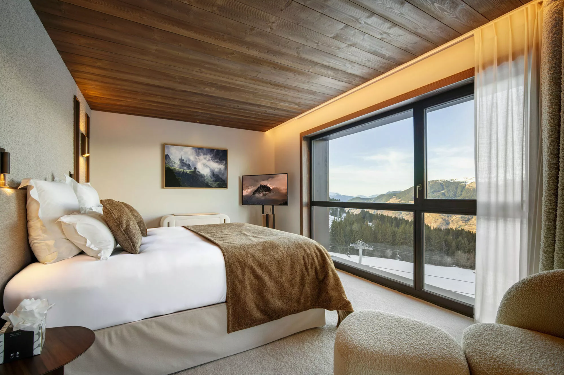 luxury apartment 6 Rooms for seasonal rent on COURCHEVEL (73120)