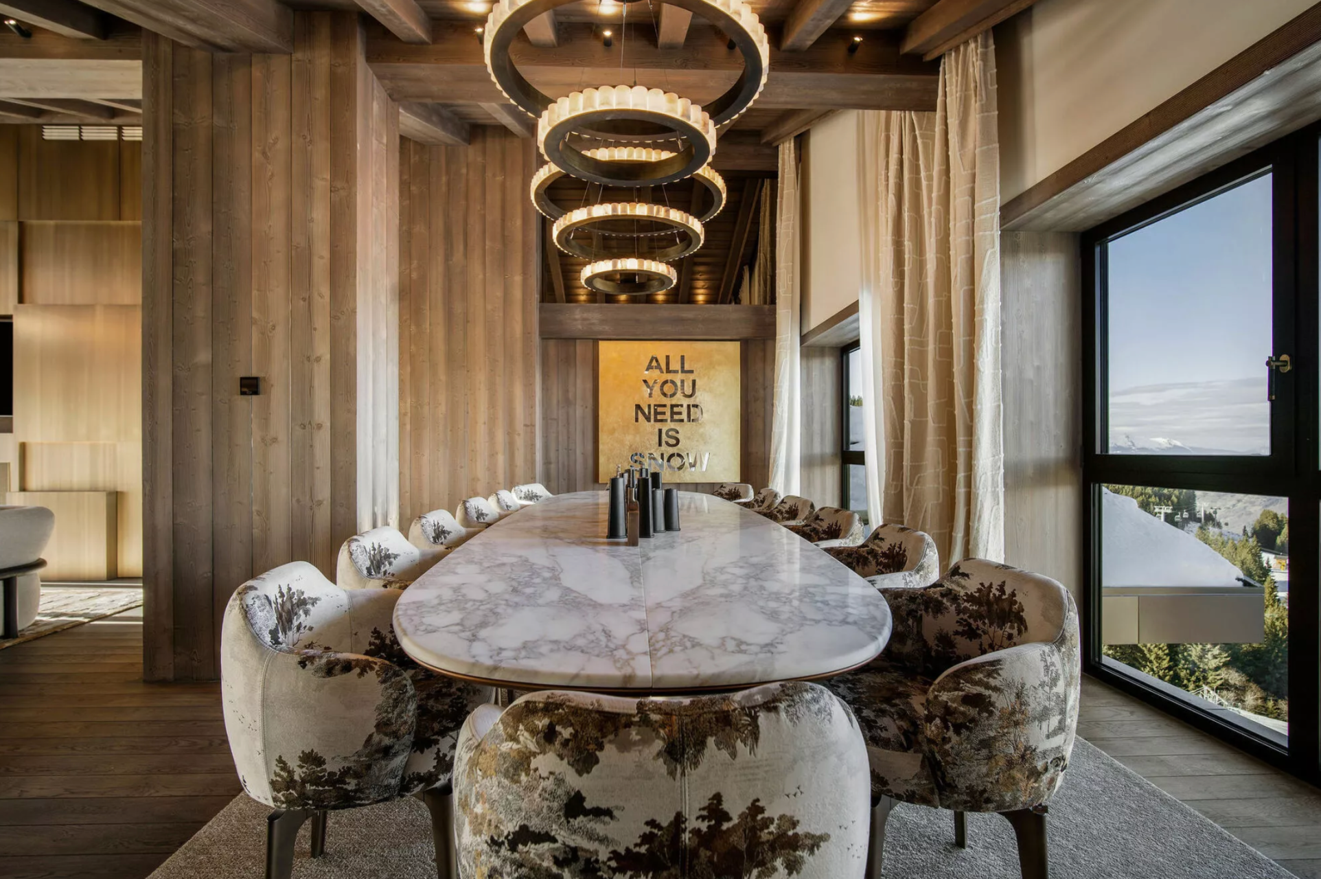 appartement de luxe 11 Pièces en location saisonnière sur COURCHEVEL (73120)