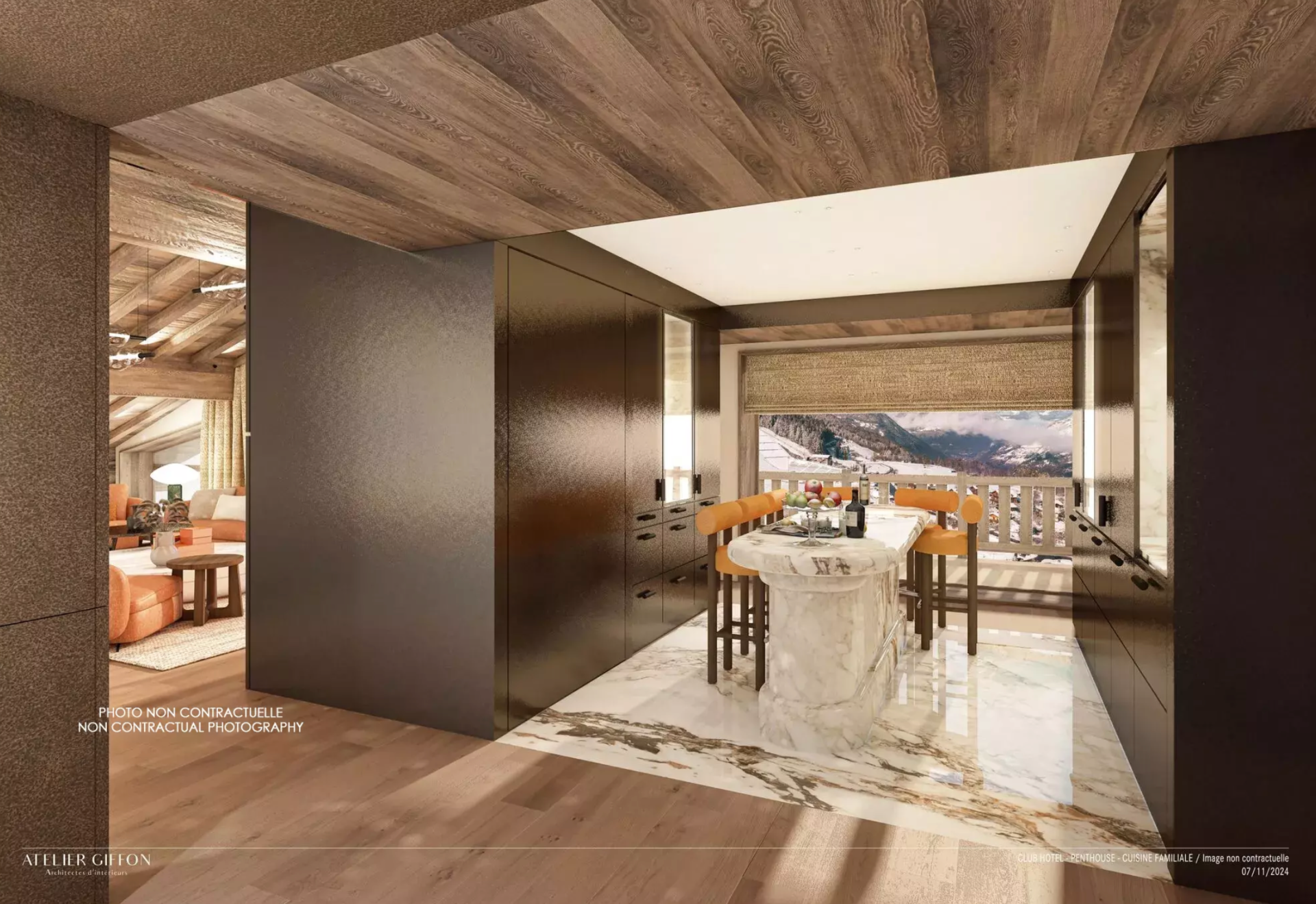 luxury apartment 11 Rooms for seasonal rent on COURCHEVEL (73120)