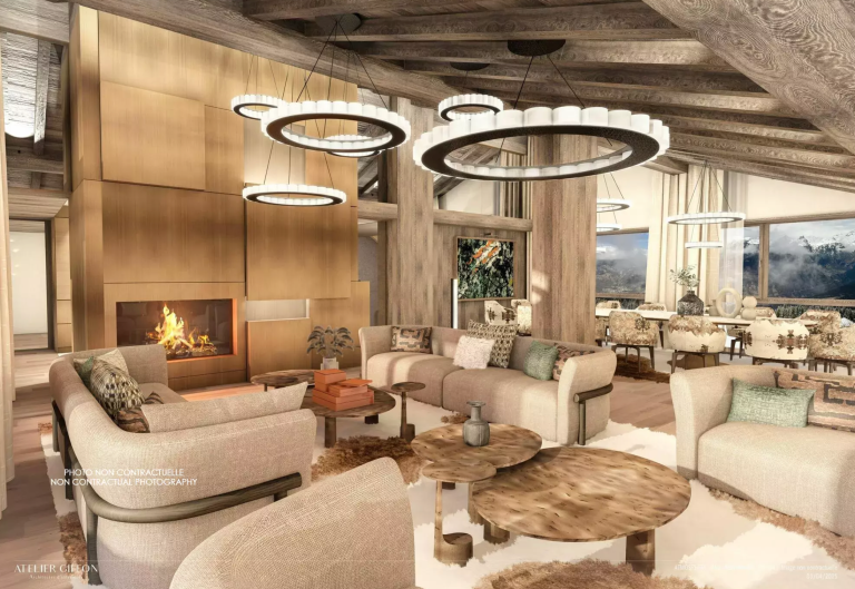 luxury apartment 11 Rooms for seasonal rent on COURCHEVEL (73120)