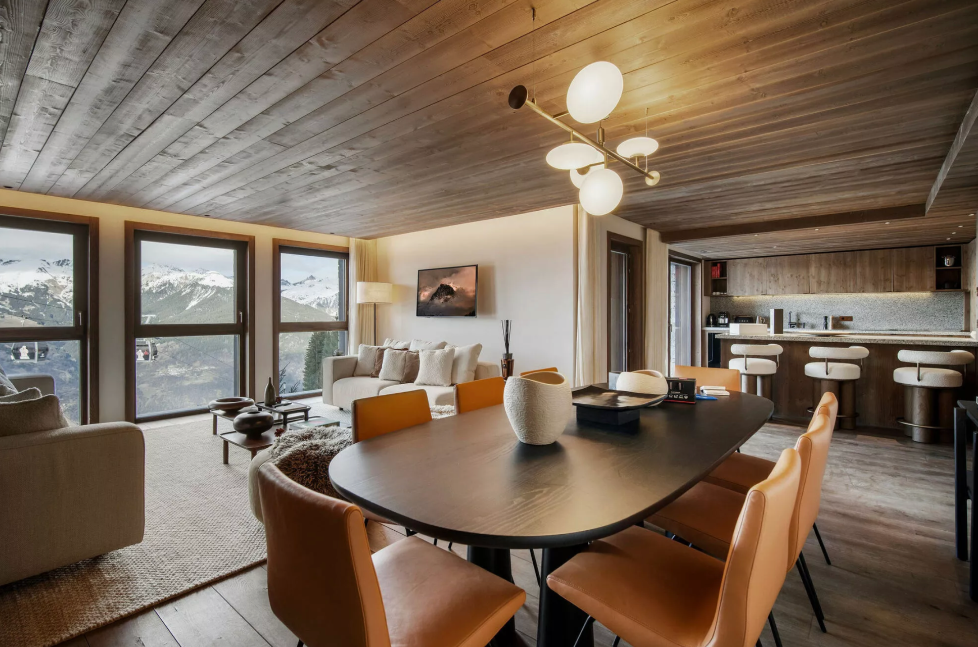 appartement de luxe 5 Pièces en location saisonnière sur COURCHEVEL (73120)