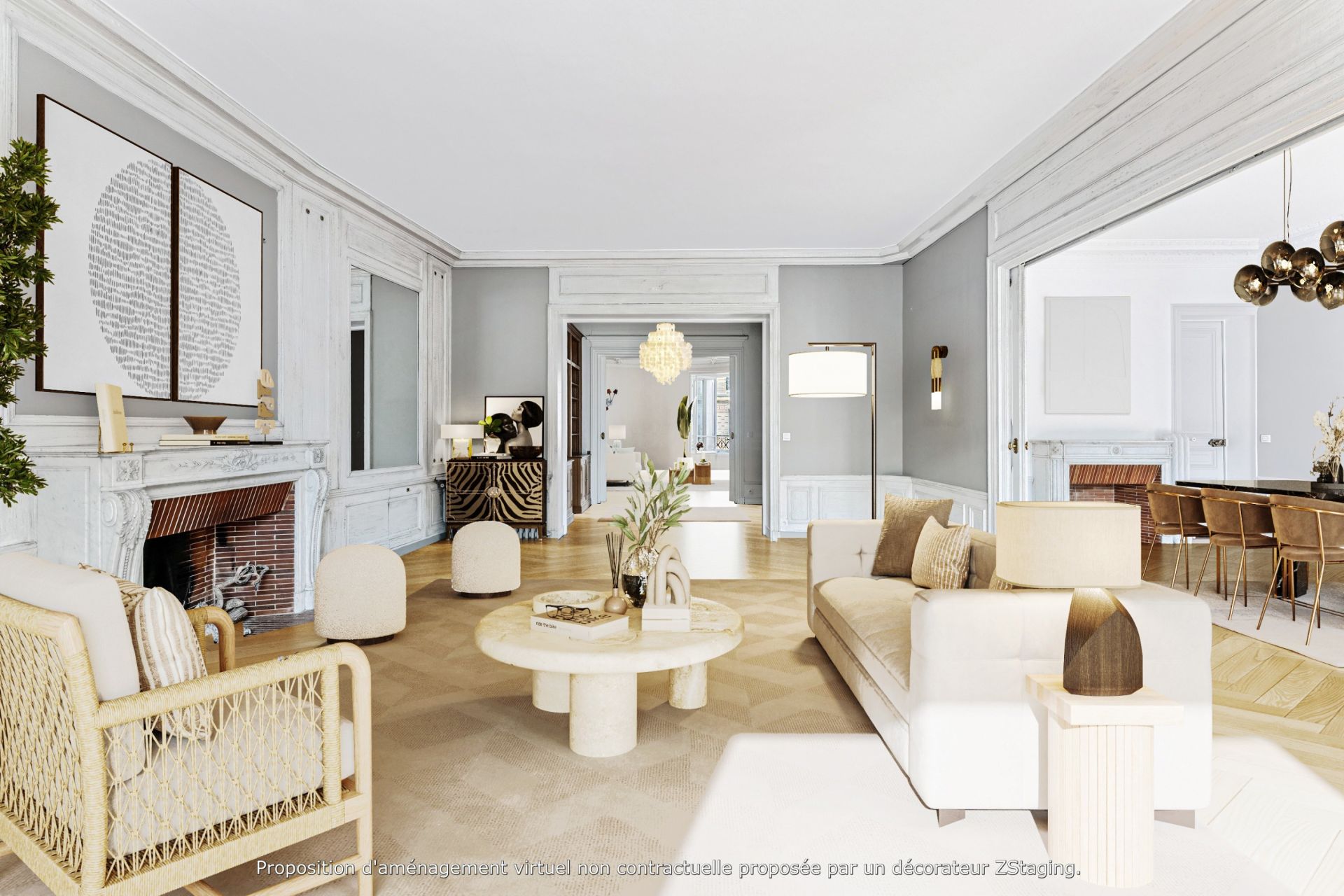 luxury apartment 7 Rooms for sale on PARIS (75009)