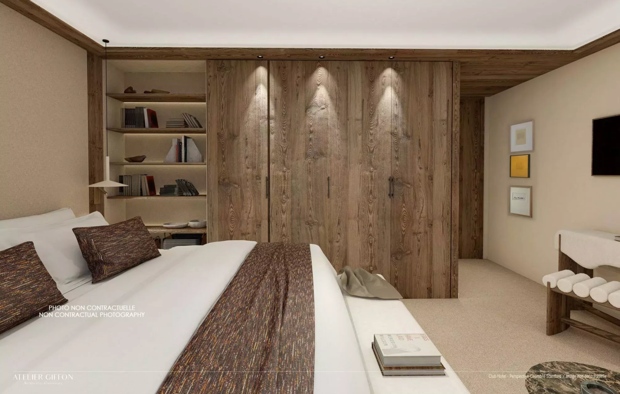 appartement de luxe 3 Pièces en location saisonnière sur COURCHEVEL (73120)