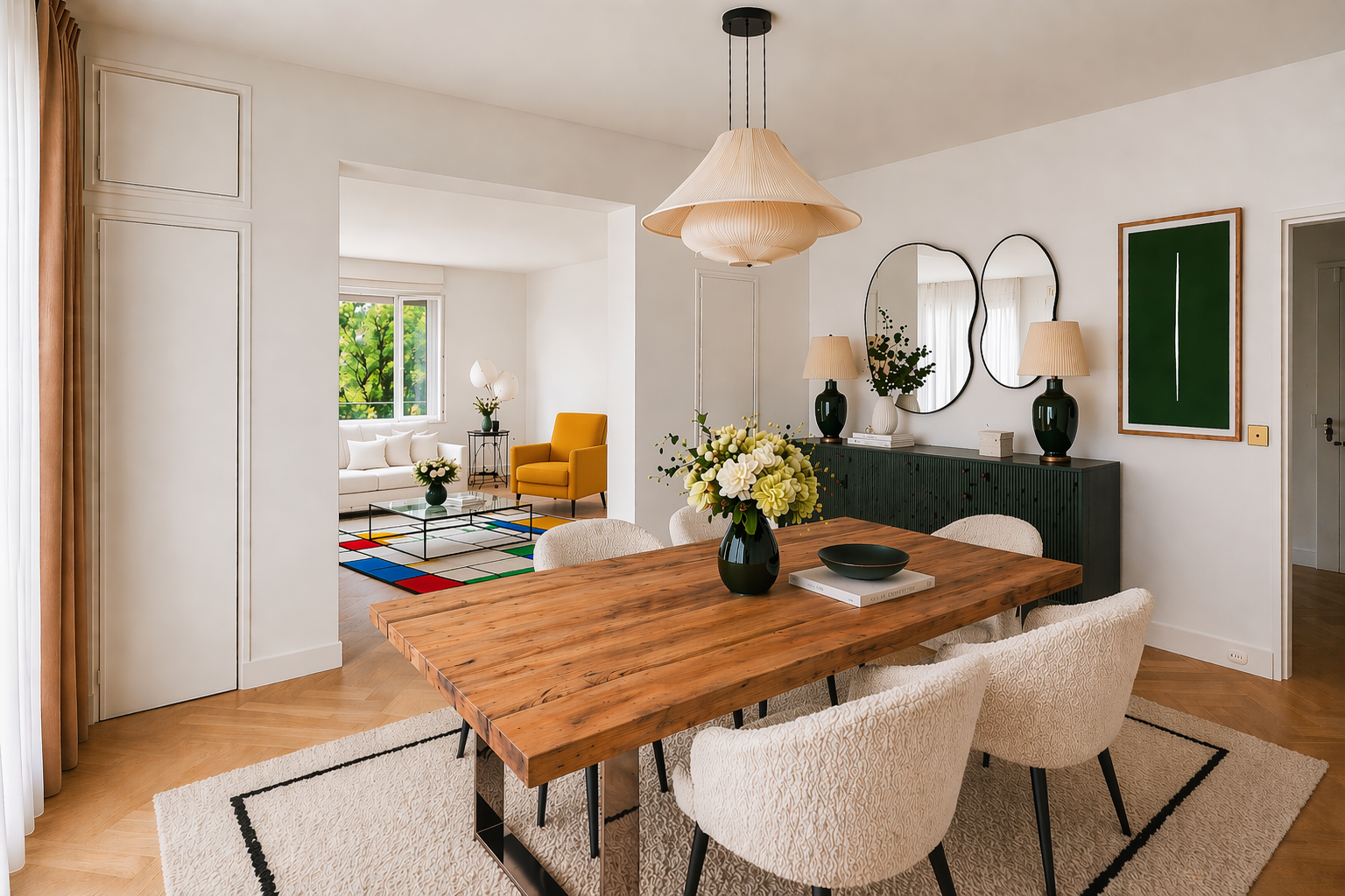 luxury apartment 4 Rooms for sale on PARIS (75016)