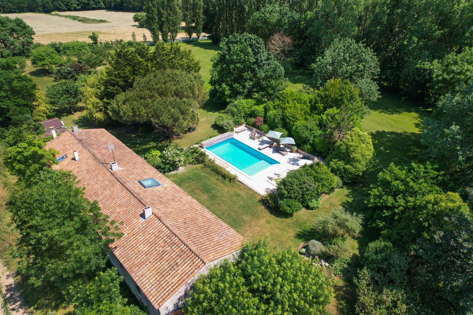 luxury long house 8 Rooms for sale on LA ROCHELLE (17000)