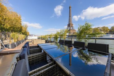 Vente Péniche de luxe Paris 16 5&nbsp;Pièces 230&nbsp;m²