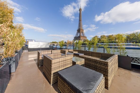 Sale Luxury barge Paris 16 5&nbsp;Rooms 230&nbsp;m²