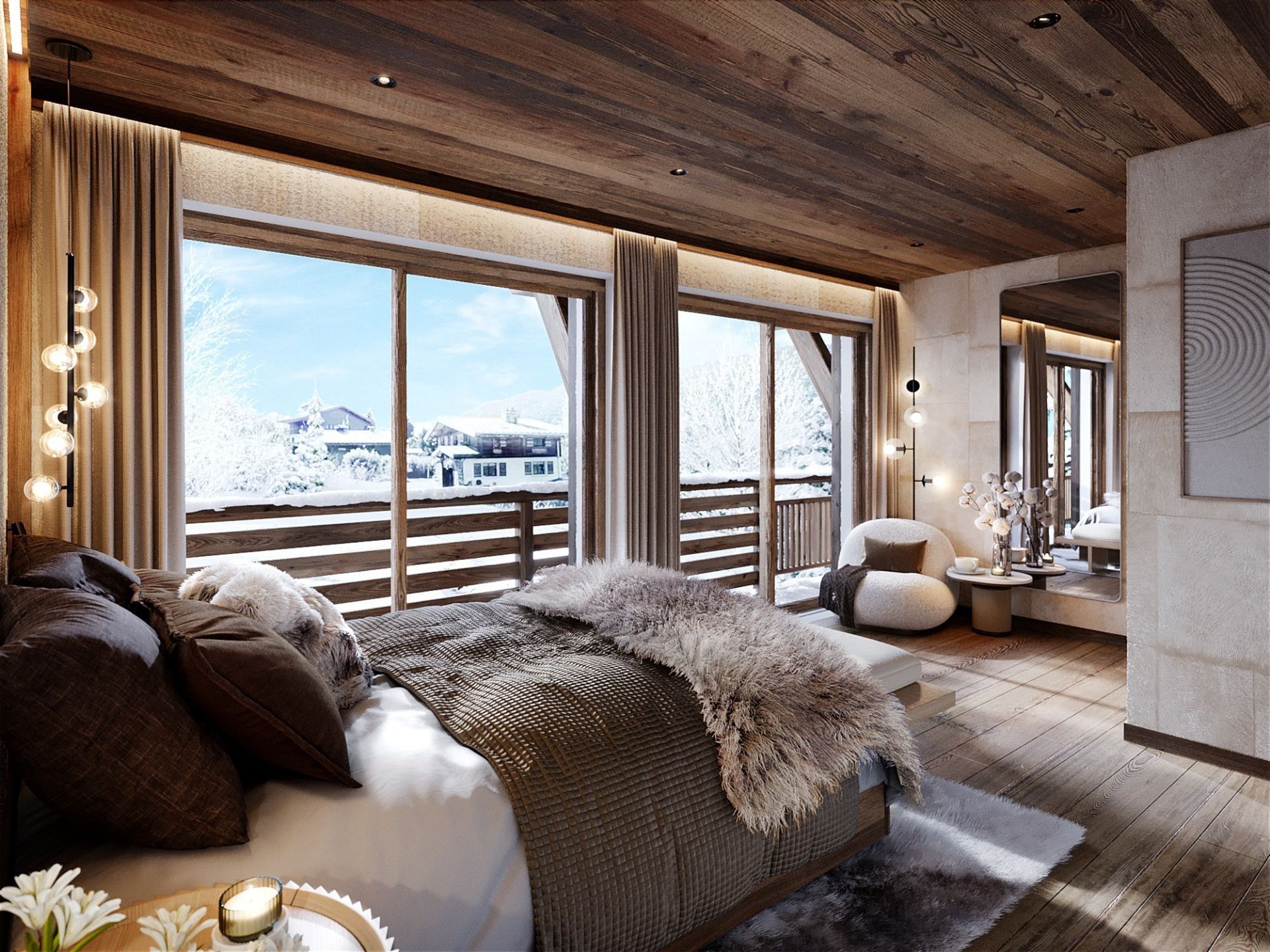 luxury chalet 7 Rooms for sale on MEGEVE (74120)