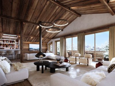Vente Chalet de luxe Megève 7&nbsp;Pièces 300&nbsp;m²