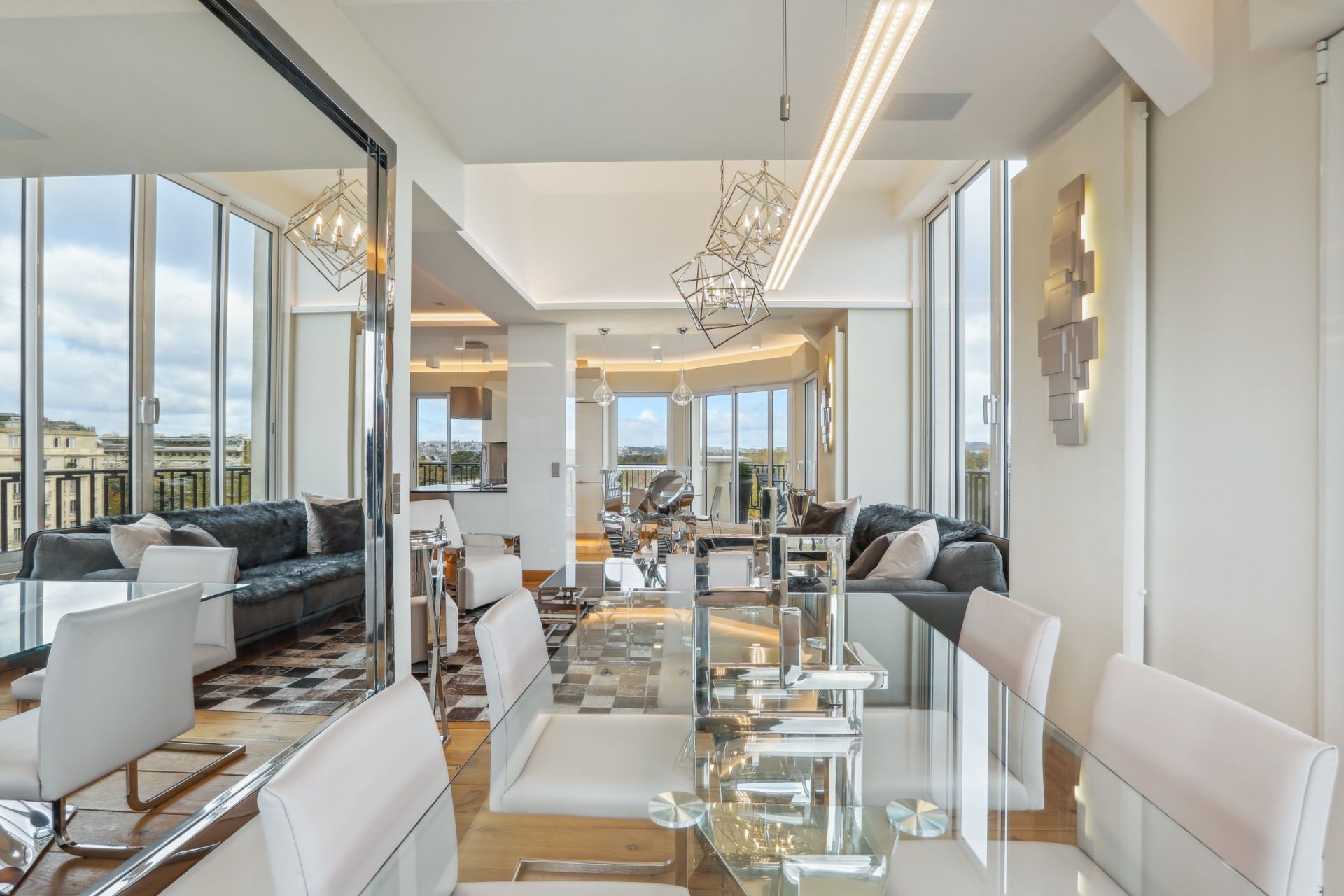 luxury apartment 3 Rooms for rent on PARIS (75016)