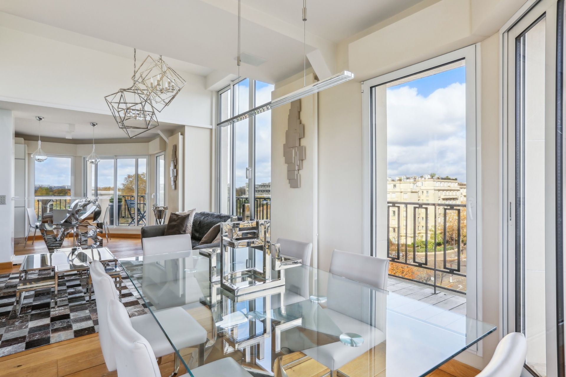 luxury apartment 3 Rooms for rent on PARIS (75016)