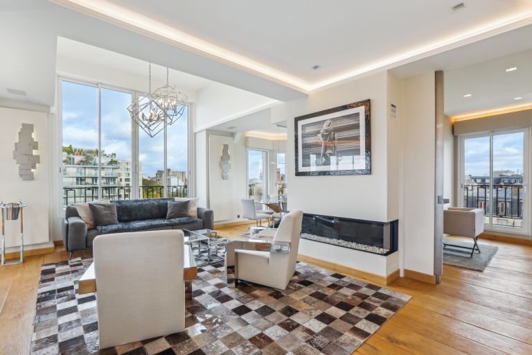 luxury apartment 3 Rooms for rent on PARIS (75016)
