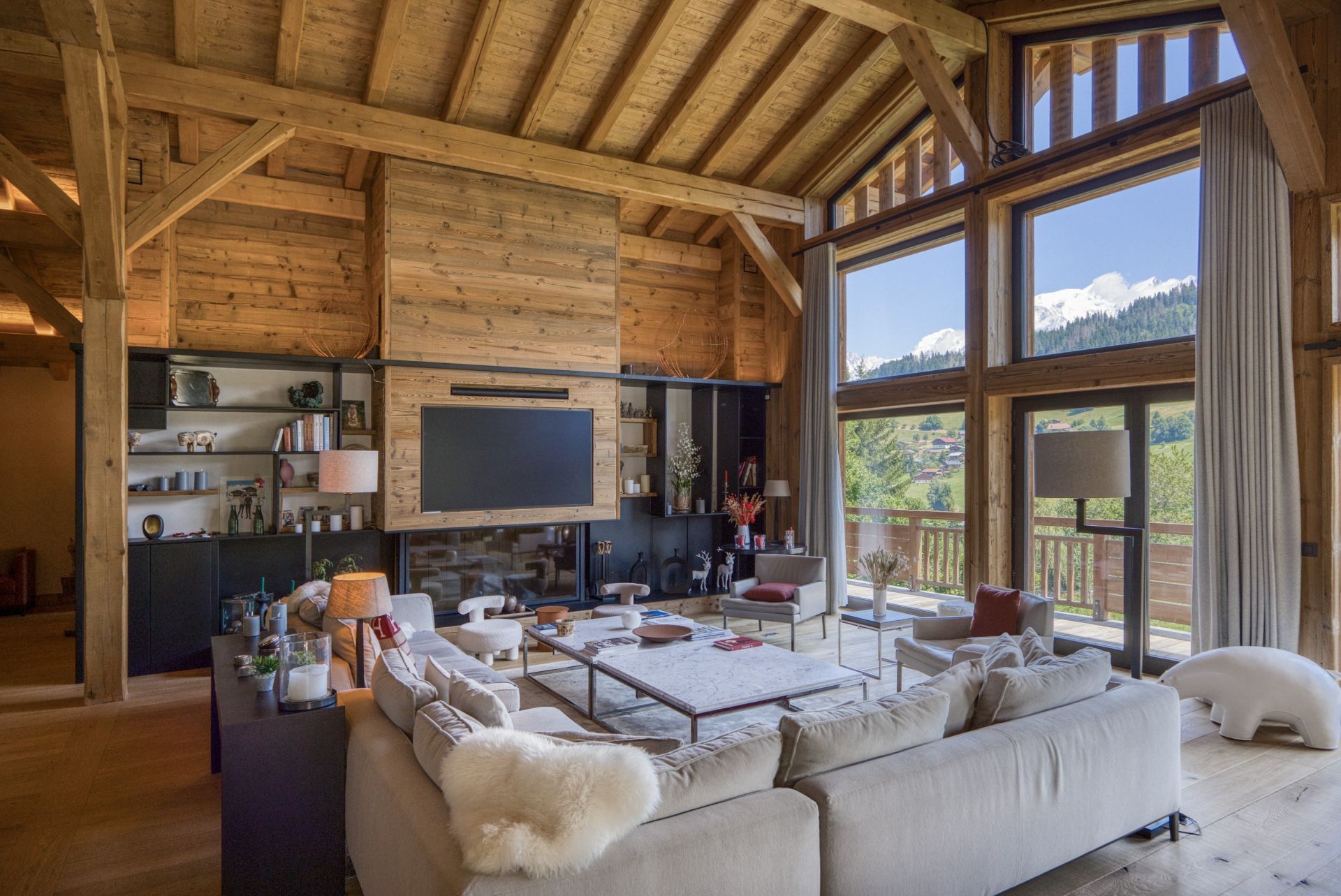 chalet de luxe 13 Pièces en location saisonnière sur MEGEVE (74120)
