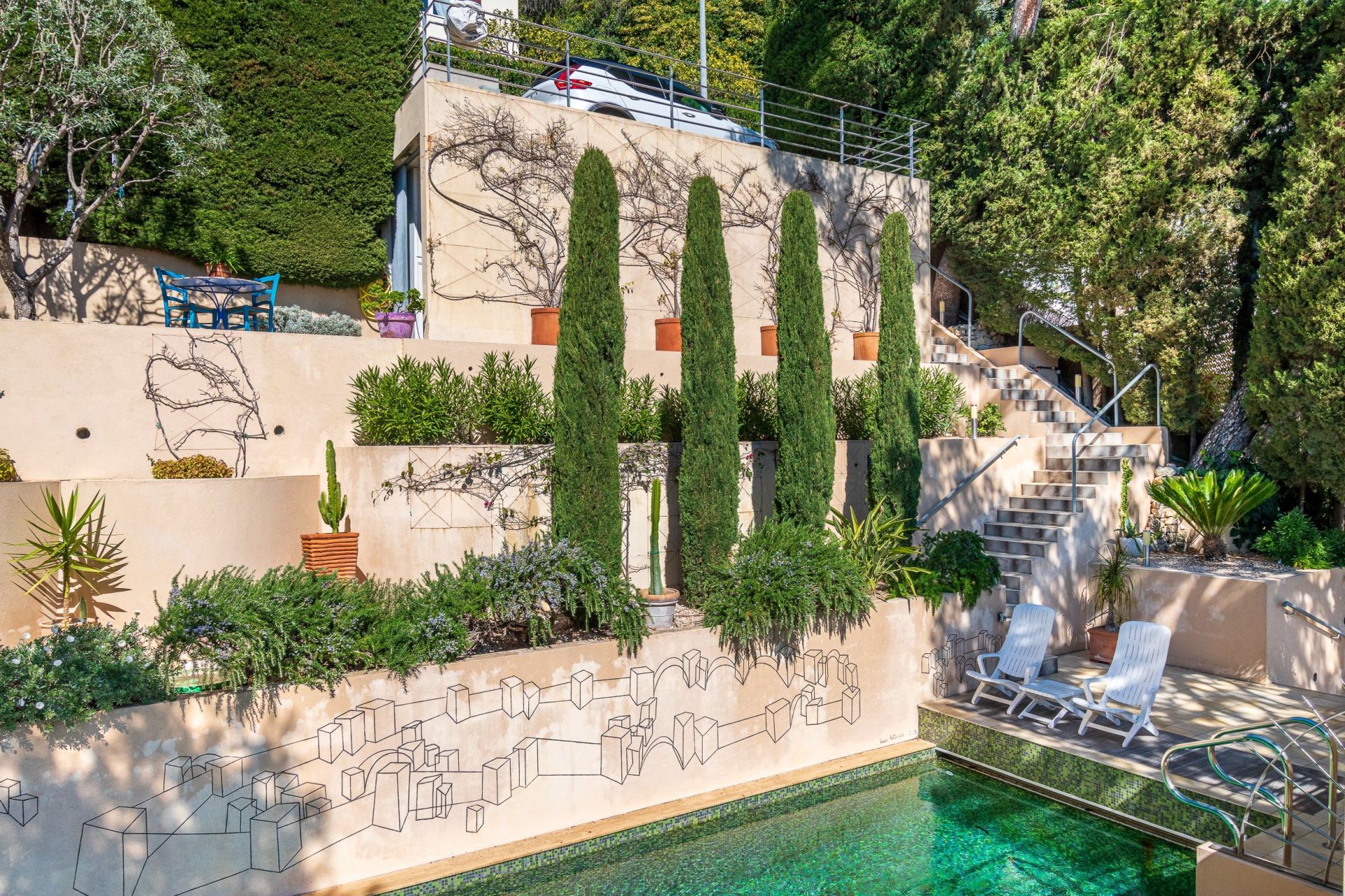 villa de luxe 6 Pièces en vente sur EZE (06360)