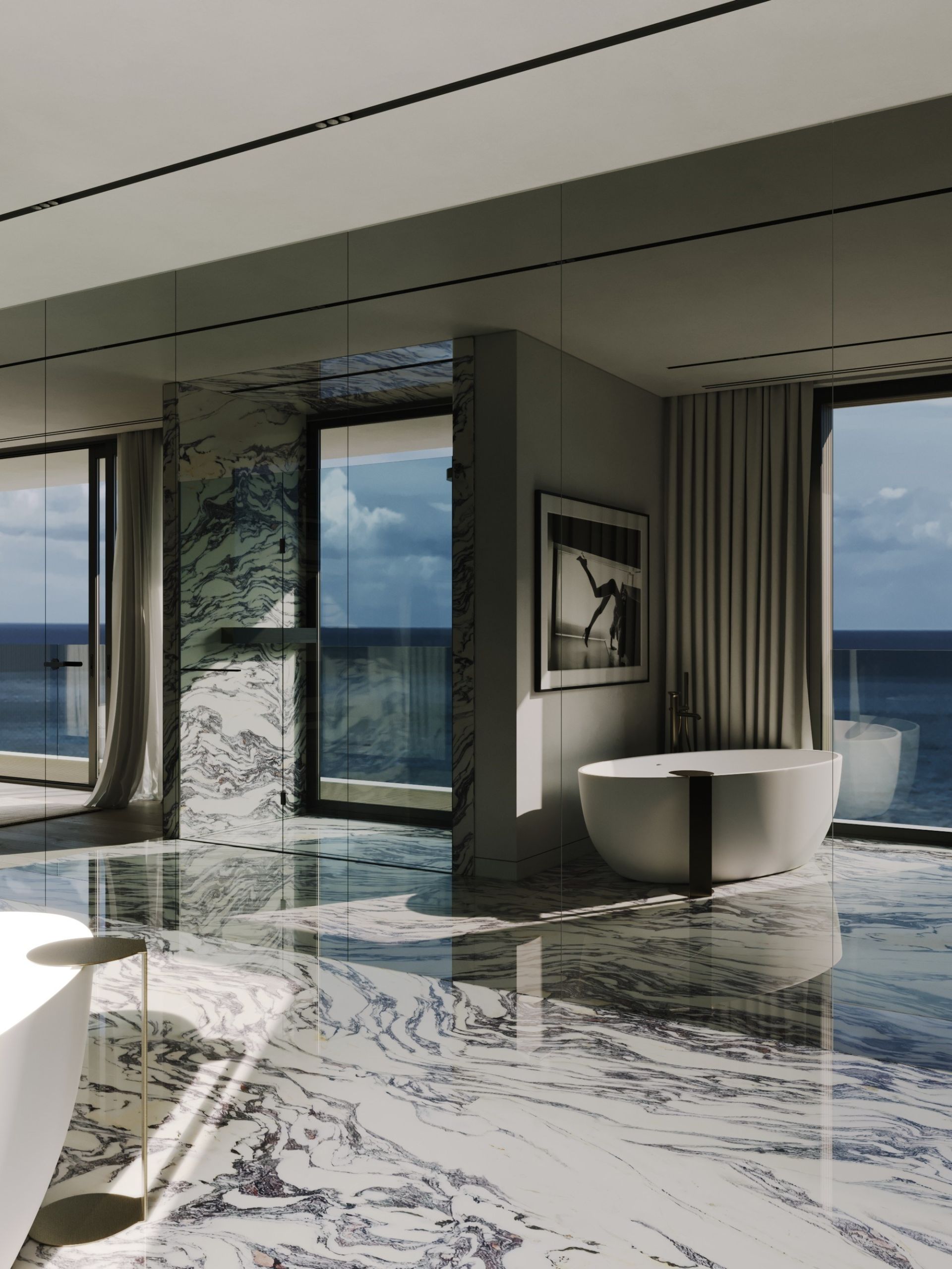 contemporary house 10 Rooms for sale on ROQUEBRUNE CAP MARTIN (06190)