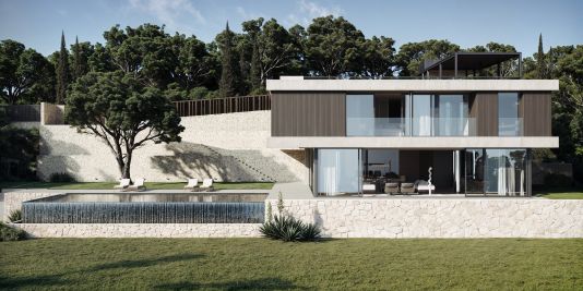 Sale Contemporary house Roquebrune-Cap-Martin 10 Rooms 450 m²