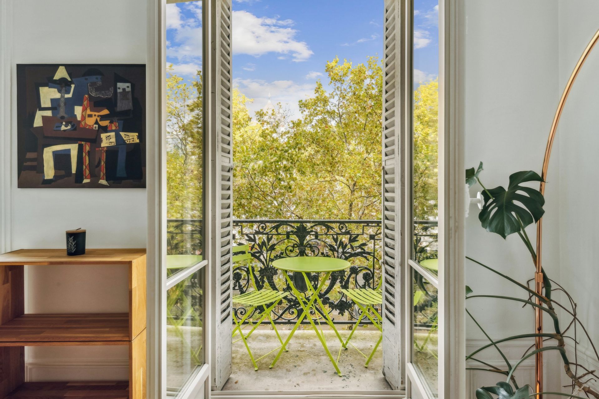 luxury apartment 3 Rooms for rent on PARIS (75009)