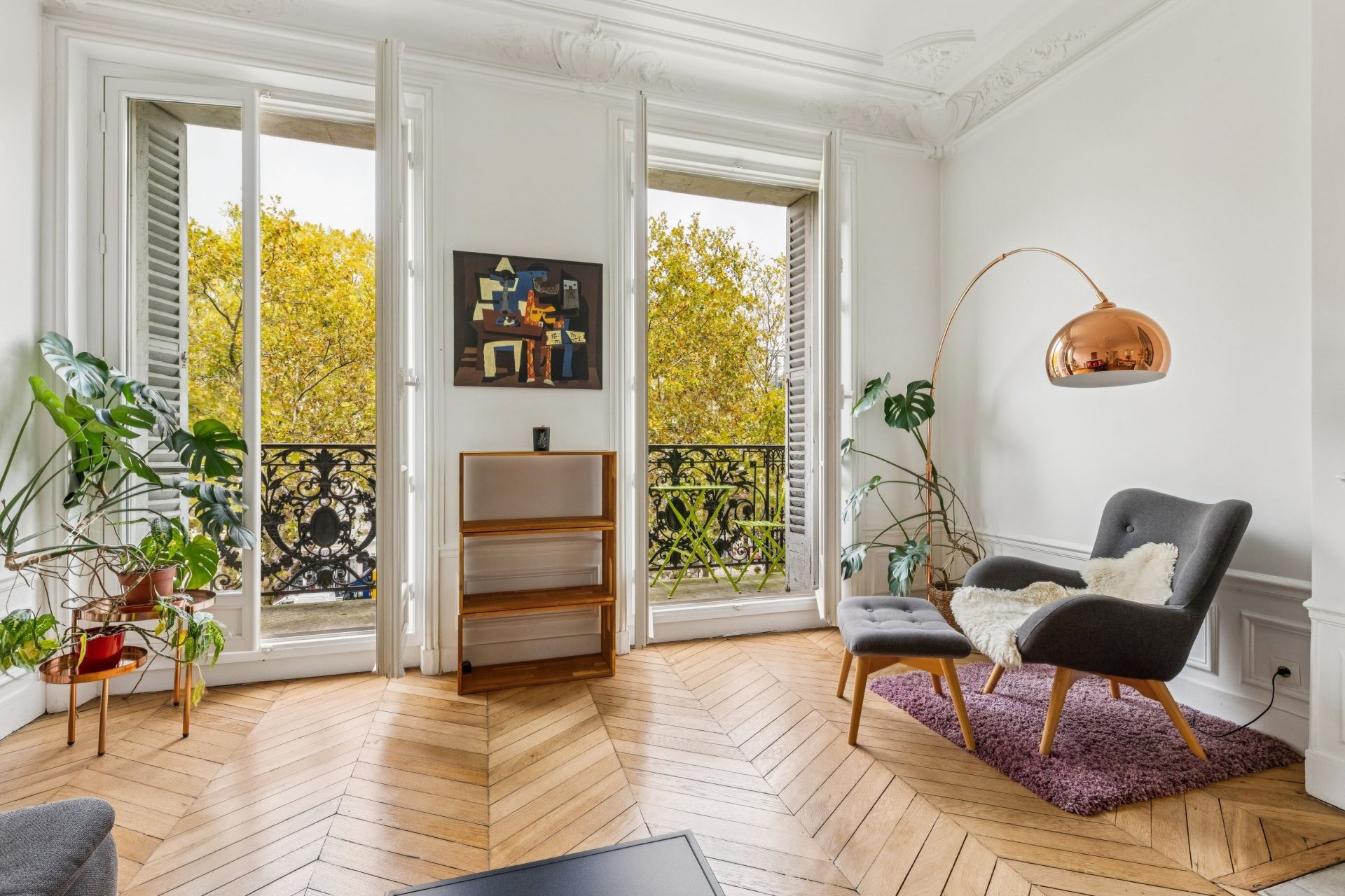 luxury apartment 3 Rooms for rent on PARIS (75009)