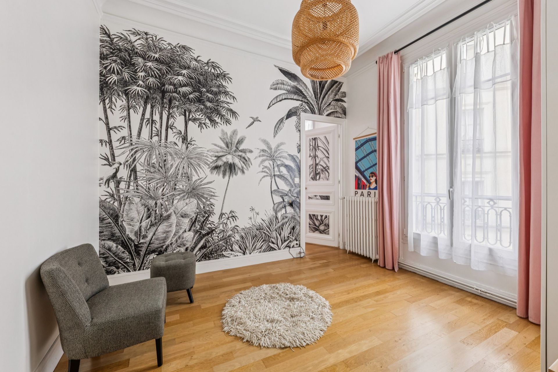 luxury apartment 3 Rooms for rent on PARIS (75009)