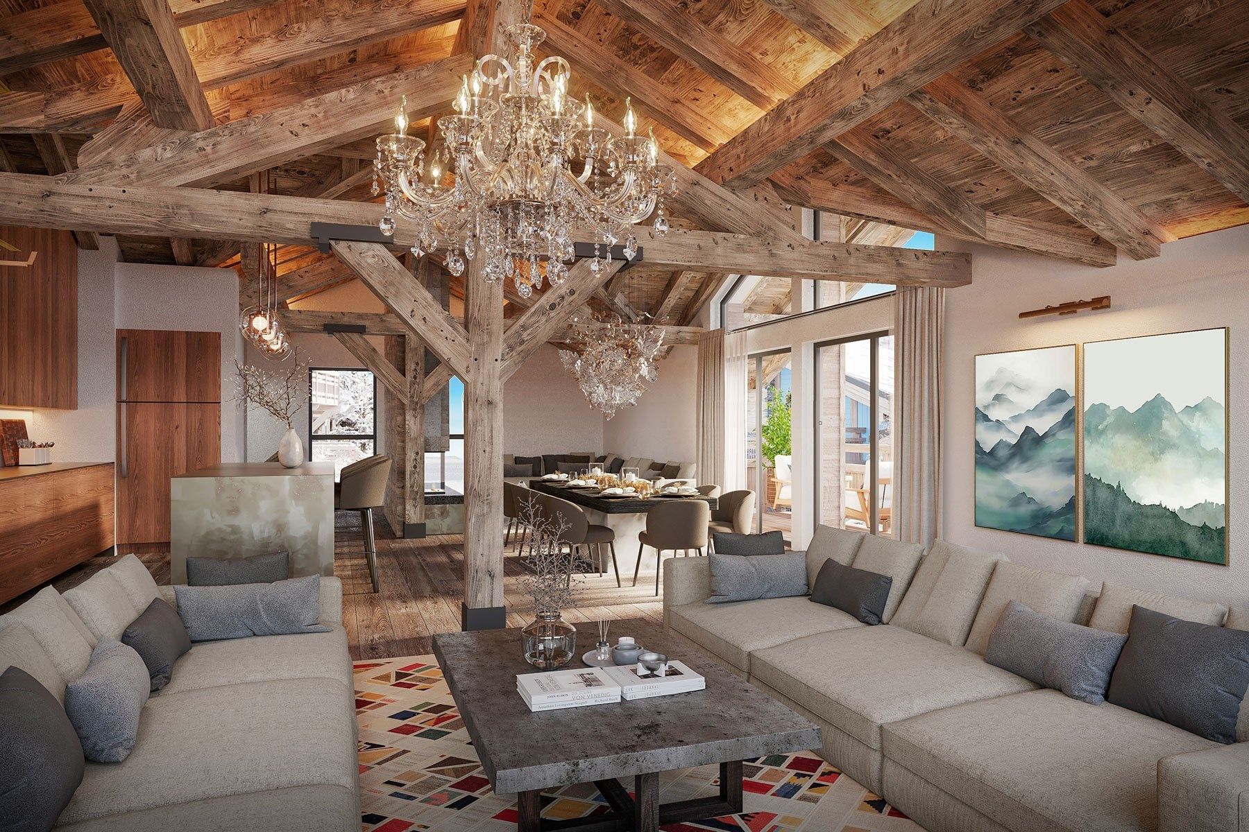 luxury chalet 8 Rooms for sale on L ALPE D HUEZ (38750)