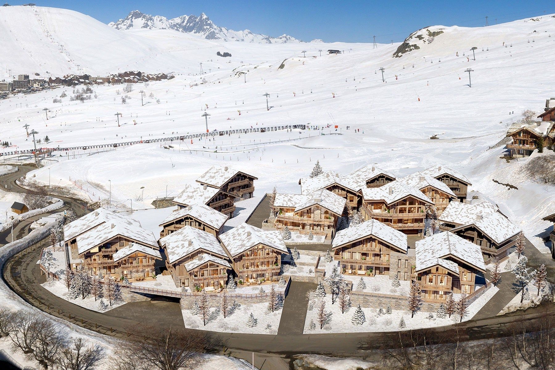 luxury chalet 8 Rooms for sale on L ALPE D HUEZ (38750)
