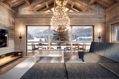 Vente Chalet de luxe Le Monêtier-les-Bains 9&nbsp;Pièces 345.9&nbsp;m²
