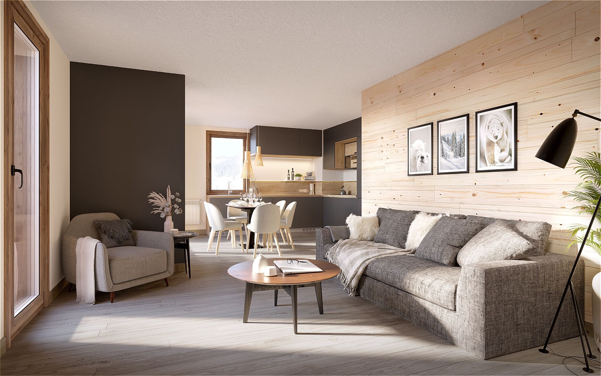 luxury apartment 6 Rooms for sale on LES DEUX ALPES (38860)