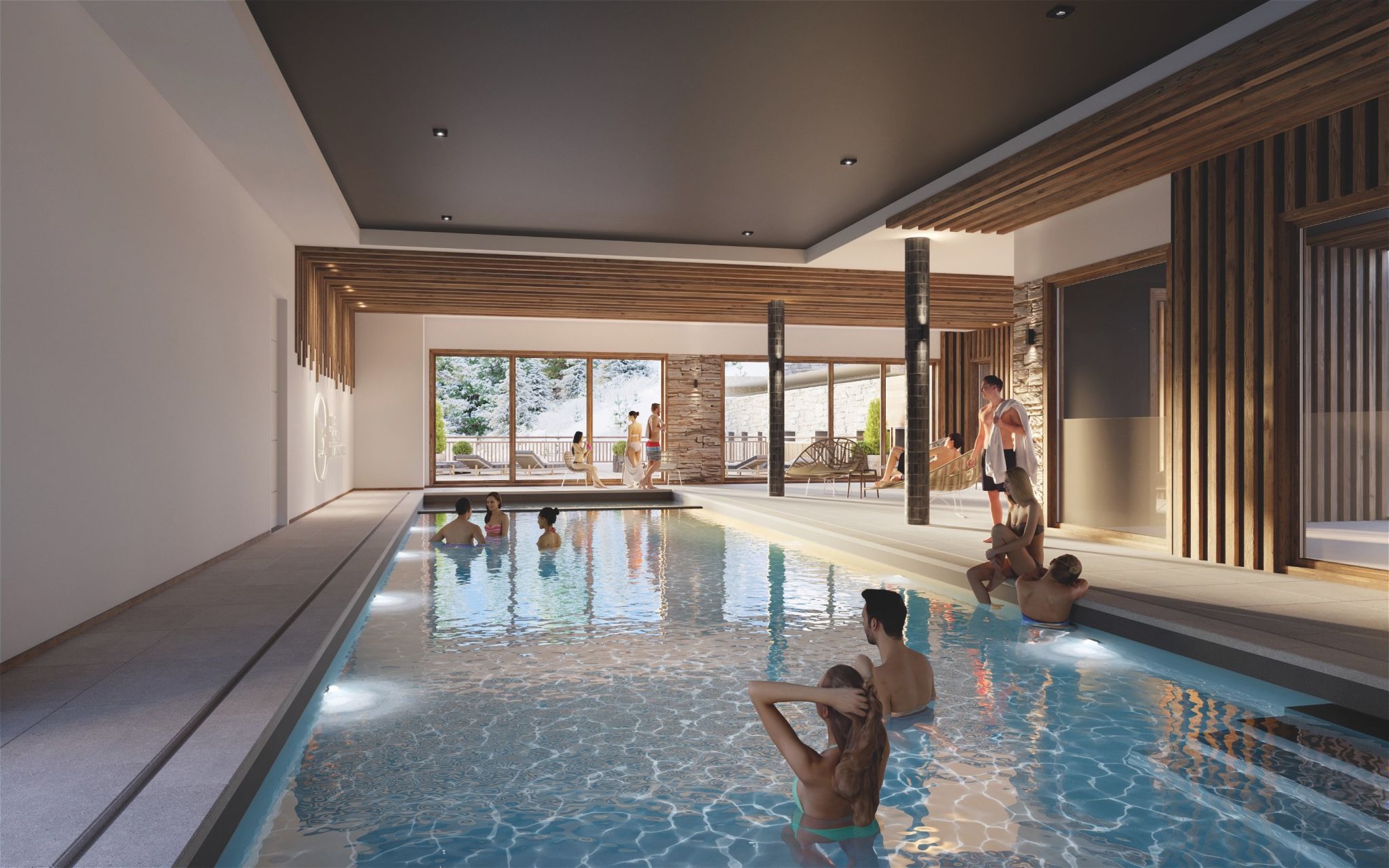 luxury apartment 3 Rooms for sale on LES DEUX ALPES (38860)