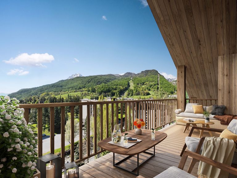 appartement de luxe 3 Pièces en vente sur LA SALLE LES ALPES (05240)
